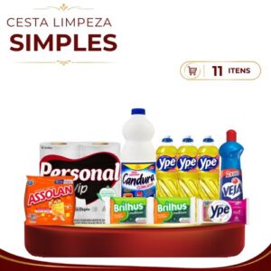 Cesta Limpeza Simples
