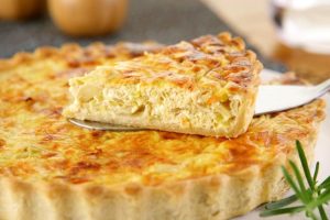 Receita Quiche de Queijo